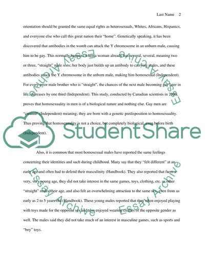 Legalizing Same-sex Marriage in America