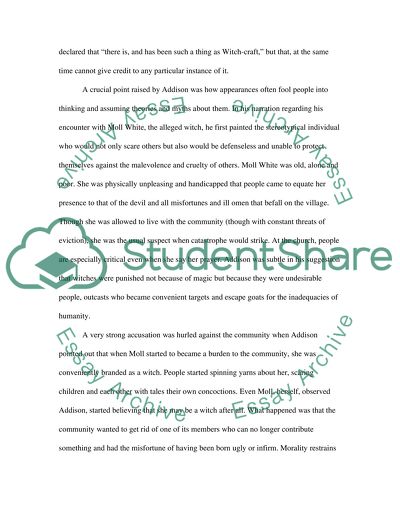 Spectator Article Historical Critique