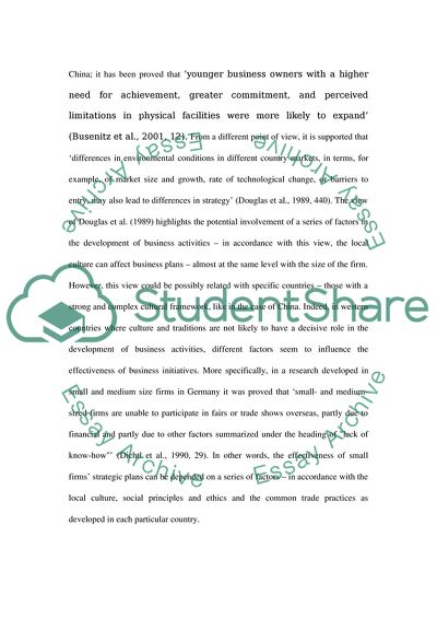 The Financing of Small Businesses in Saudi Arabia