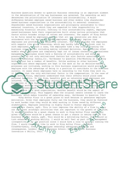 Factors Associated with Business Ownership