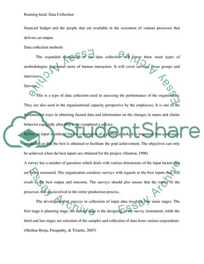 Data Collection Methods