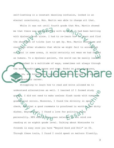 Impact of the teacher