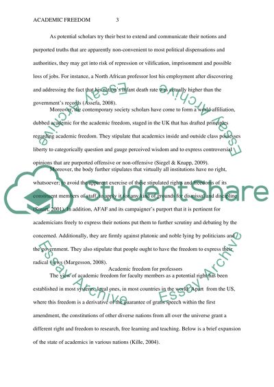 Protecting and Promoting Academic Freedom for Faculty and Students