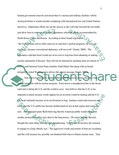 Irans Nuclear Weapons