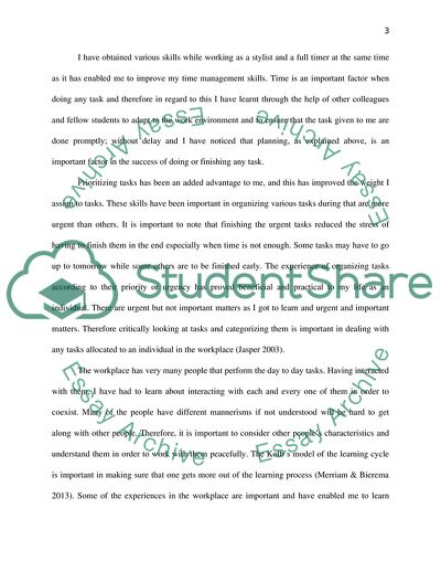 Beginning Reflective Practice