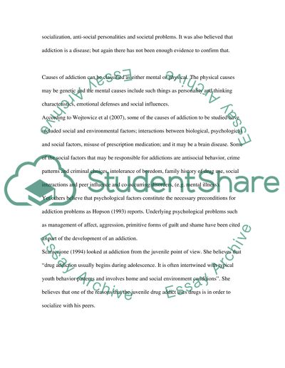 Physical and Health Effects of Addiction