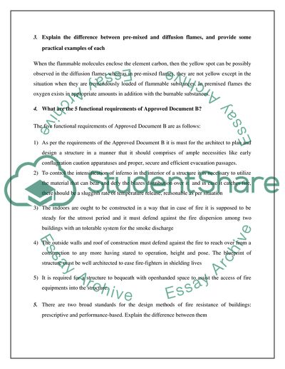 Building Design in the Context of Fire Safety