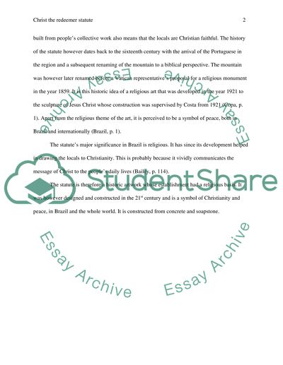 Chrsit the Redeemer Statue