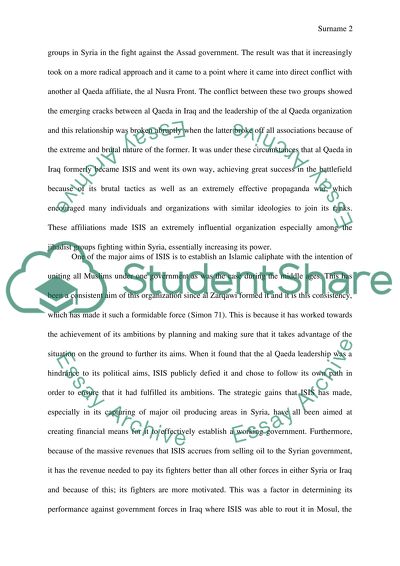 How and Why Did ISIS Form