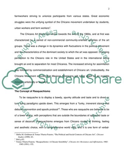 Political and Social Background to Chicano Art