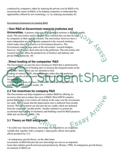 Commercialization of R&D in Malaysia