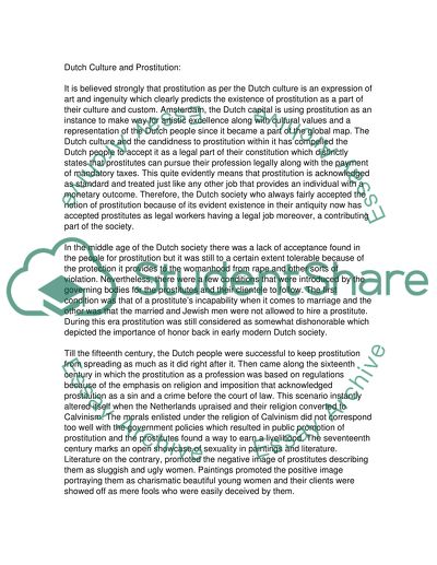 Prostitution in Dutch-Flemish Art