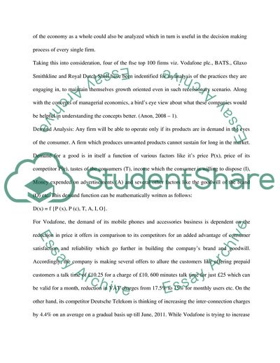 Managerial Economics and Business Environment