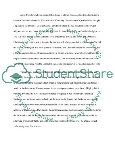 Justinian and Theodora