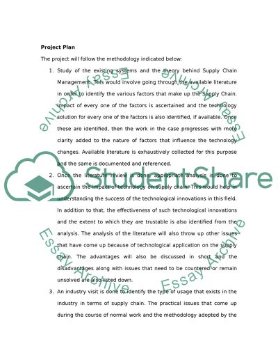 Supply chain management in web technology