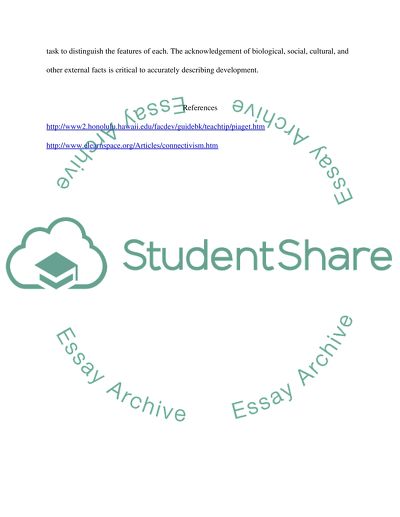 Information Processing Theories of Development
