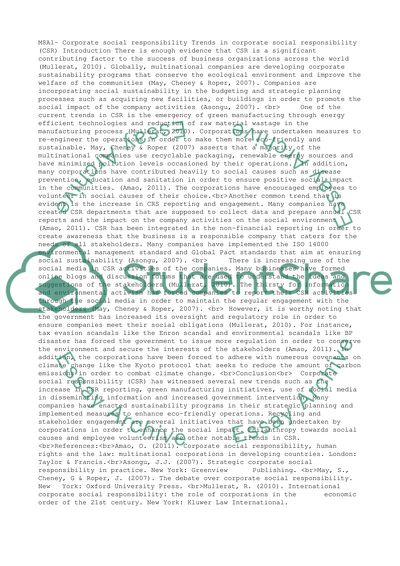 M8A1 Corporate Social