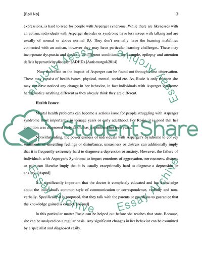 Autism Spectrum Disorder-Asperger Syndrome