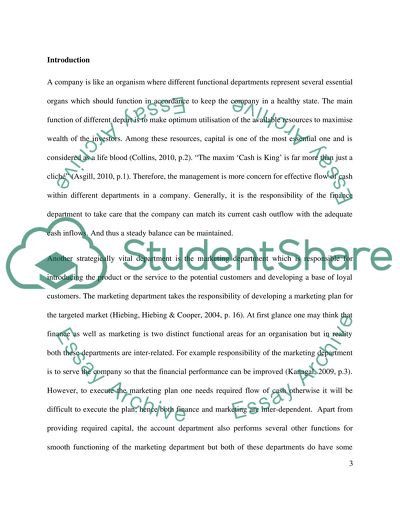 Accounting and Marketing: Step Sisters or Noisy Neighbours