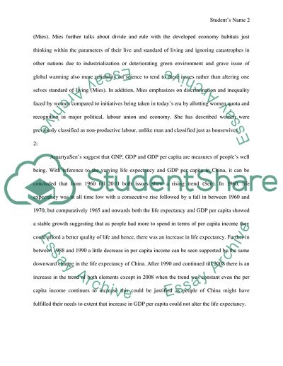 Rostows Five Stages of Economic Growth
