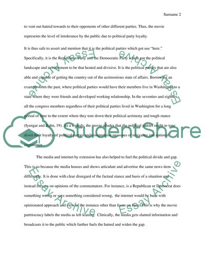 Analysis of Partriocracy Movie