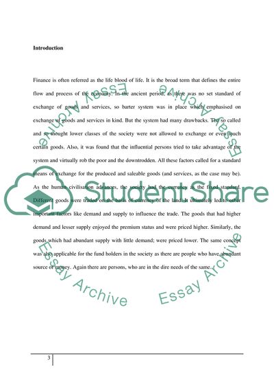 The Financial System and Retail Banking