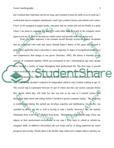 Career Self-Efficacy Theory