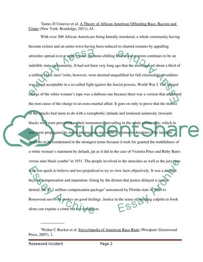 Rosewood Incident: Stamps Redeemed