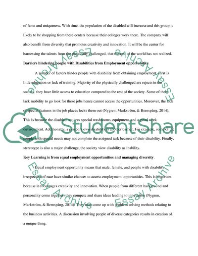 Human Resource and equal Employment Opportunities