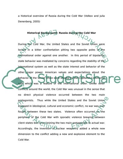 What Russia Teach Us Now