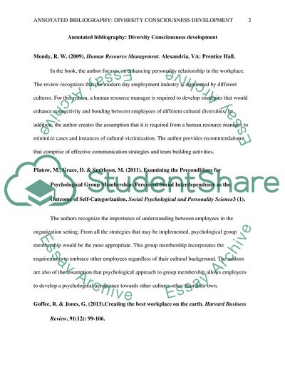 Diversity Consciousnesses Development