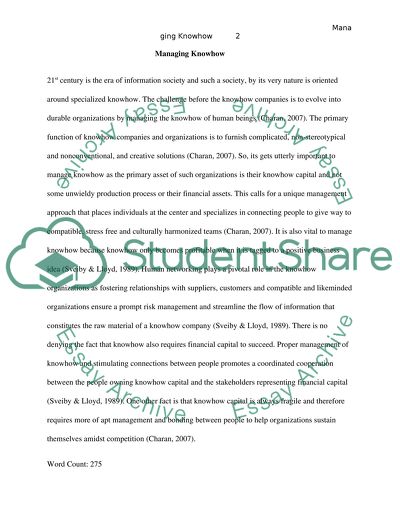 Why do you think it is important to manage know-who and stimulating connection between people