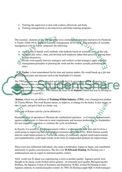 The Japanese Lean Production Revolution