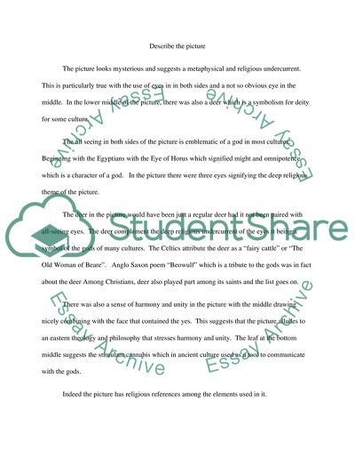 The Description of the Picture