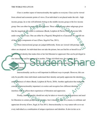 The world we live in