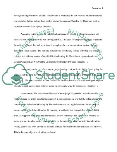 International politics, Movie Analysis