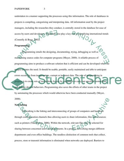 Perspectives of Information Systems Projects