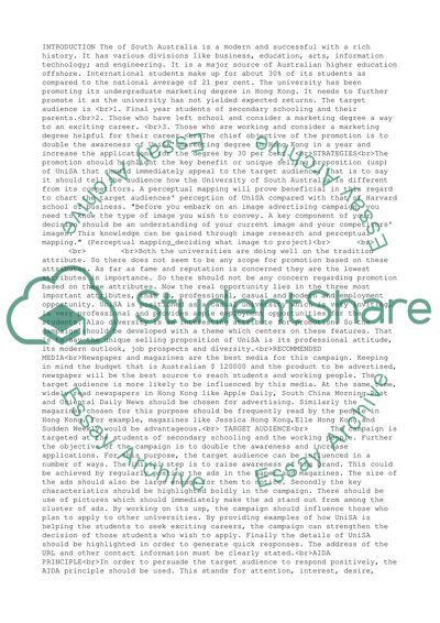 Advertising Campaign