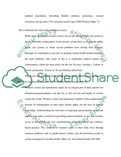 The Fault of the Healthcare System and the Patients Autonomy