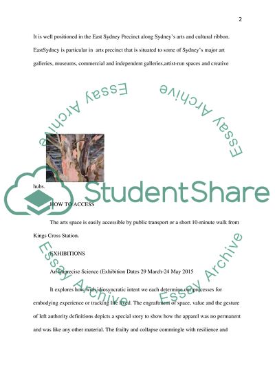 A Contemporary Art Space Exhibition