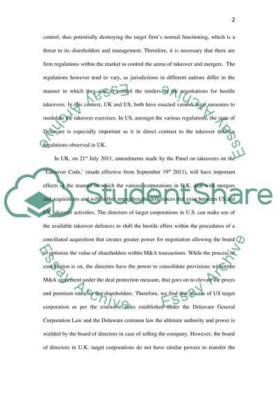 Comparative Corporate Governance