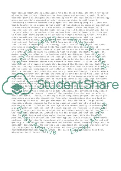 Financial-Economic Growth of China