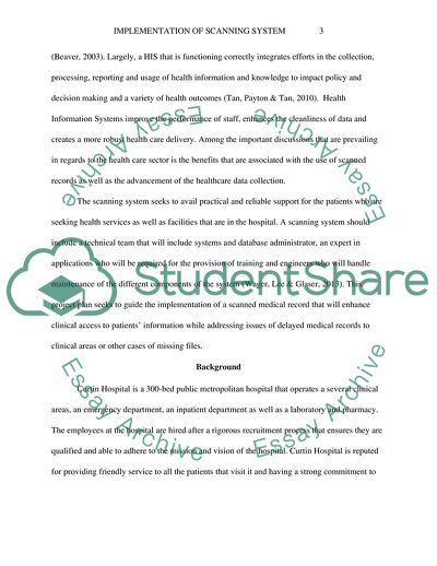 Implementation of Health Information Technology