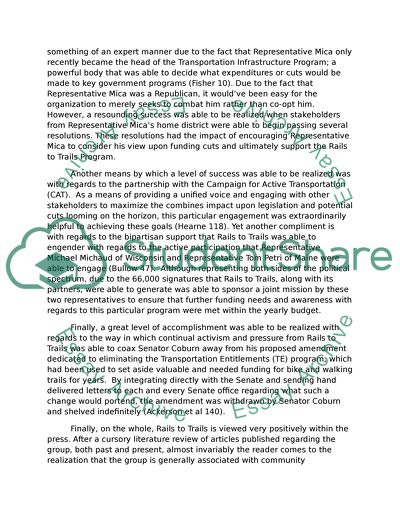 Rails to Trails Program