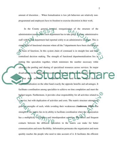 Organisational Behaviour and Helping Hands