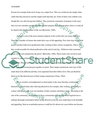 Judaism Religion: The Damascus Document and the Rule of the Community