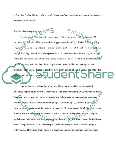 Importance of flexibility in workplace image