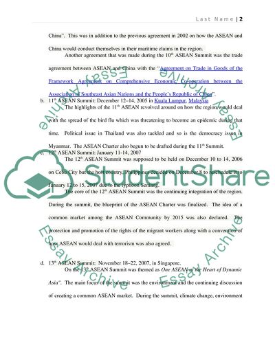 Summits of Association of Southeast Asian Nations 2004-2012