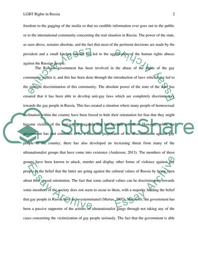 LGBT Rights in Russia