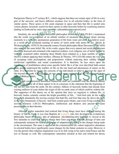 Evolution and Extraterrestrial Life